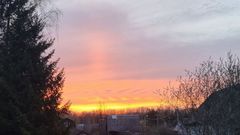 Закат в Подмосковье