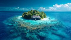 Остров в океане