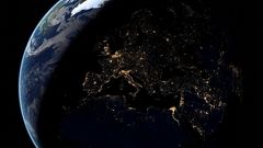 Ночная Земля из космоса