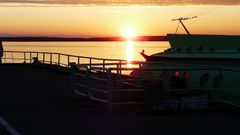 Закат над Онегой