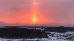 Солнечный столб