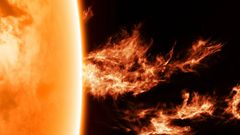 Вспышка на Солнце