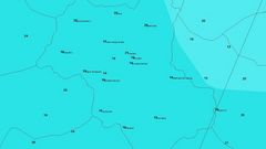 Карта погоды снег