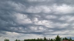 Драматичные облака