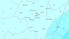 Карта погоды снег