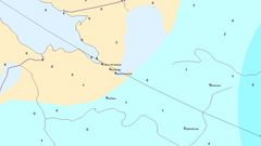 Карта погоды снег