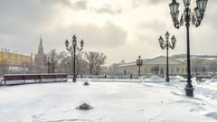 Москва мороз