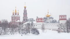 Снегопад в Москве