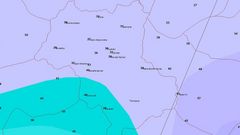 Карта погоды снег