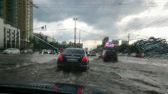 Дождь в Москве