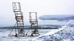 Аэропорт зима