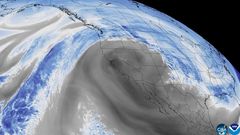 Спутниковый снимок США