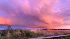 Закат на Ладоге