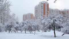 Зима в Москве
