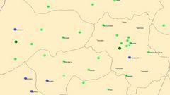 Карта погоды - осадки