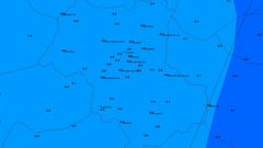 Карта погоды температура