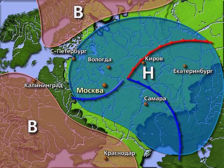 Карта циклона тамбов