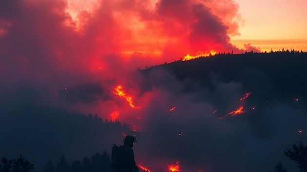 Лесной пожар