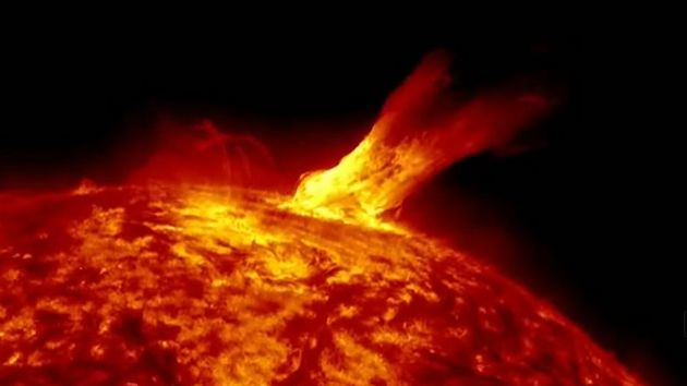 Вспышка на Солнце