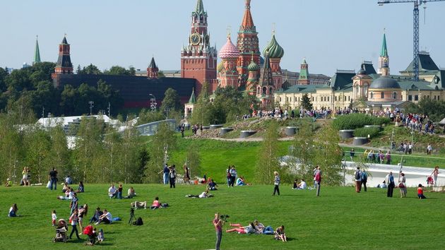 Лето в Москве