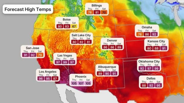 Прогноз температуры