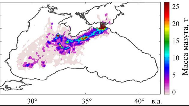 Разлив мазута