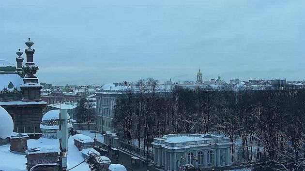 Петербург зимой