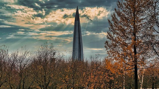 Петербург осень