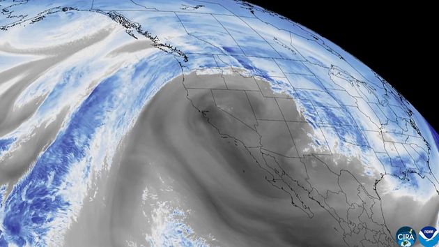 Спутниковый снимок США