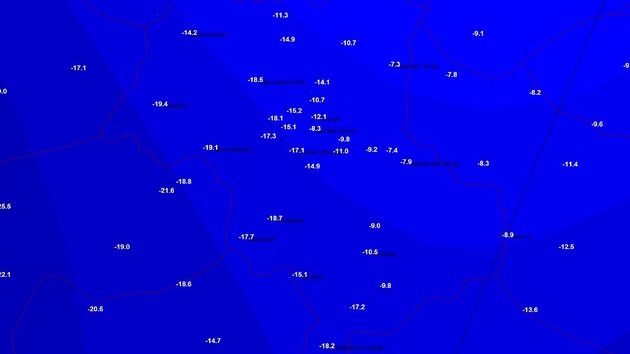 Карта погоды температура