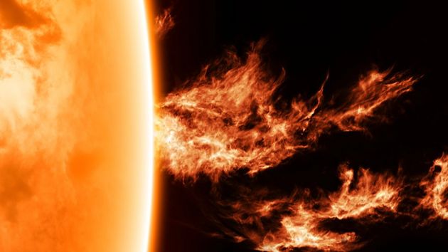 Вспышка на Солнце