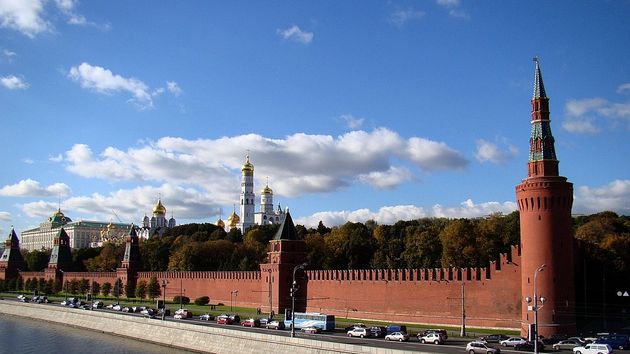 Москва август